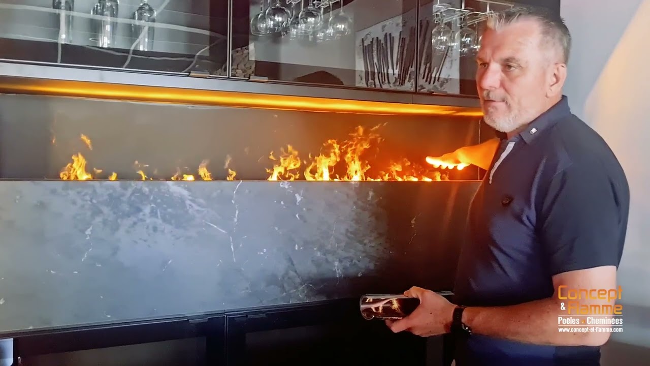 Concept et flamme Dijon : nouvel espace cheminée bio éthanol