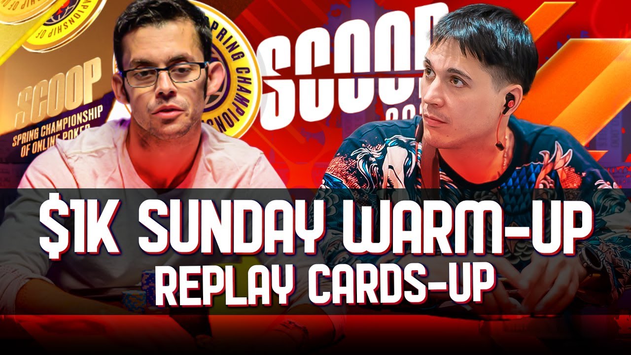 SCOOP 65-H $1,050 veeea | Grozzorg | gorodski Sunday Warm-Up Turbo Poker Replay $350 Gtd