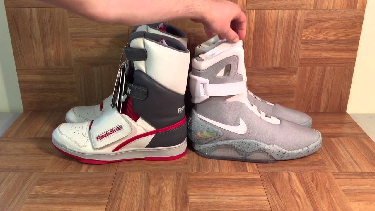 ShoeZeum Reebok Alien Stomper Highs Versus Nike Mags
