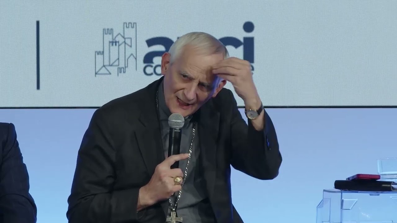 L'intervento del Cardinale Matteo Maria Zuppi all'assemblea Anci di Bologna