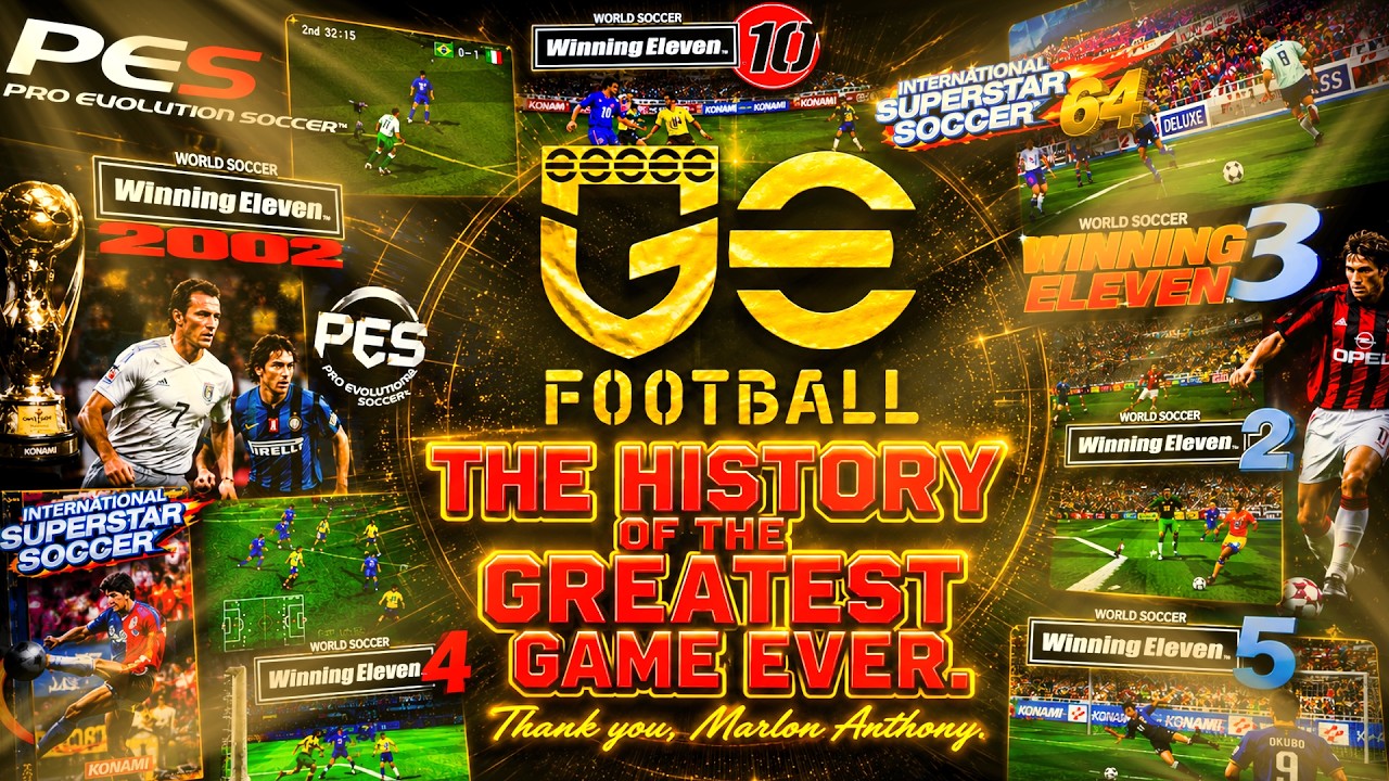 НЕВЕРОЯТНАЯ ИСТОРИЯ KONAMI efootball: ПУТЕШЕСТВИЕ В ПРОШЛОЕ