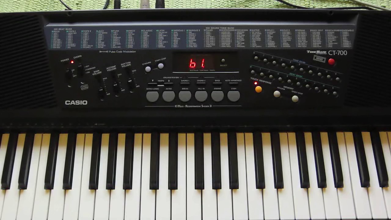 Casio CT-700 Sounds