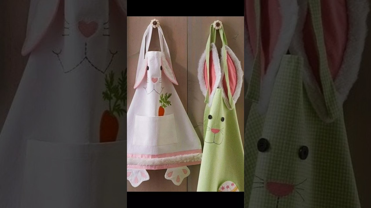 APRON IDEAS #448 #diyartcreations #diy #artcraftcreations #artfulideas #diyartcollection #aprons