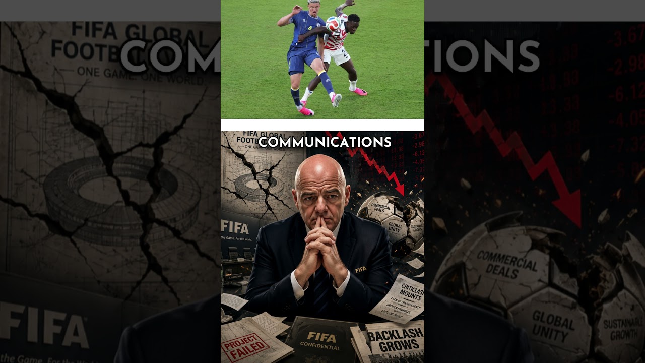 ТРАМП может СПАСТИ карьеру Инфантино #fifa #shorts
