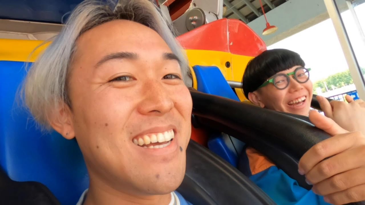 getting on the scariest roller coaster with @SOSOLOOPER  (日英字幕付き)