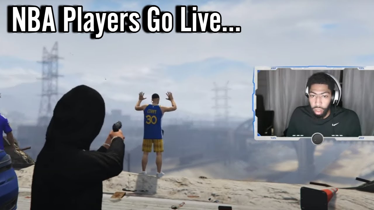 When NBA Players Go Live on Stream!