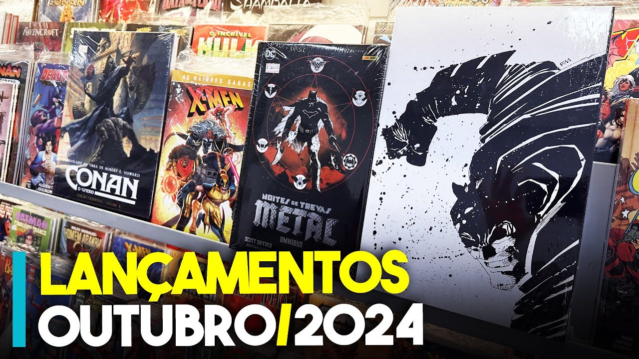 CHEGOU NA COMIC SHOP | Quadrinhos de outubro de 2024