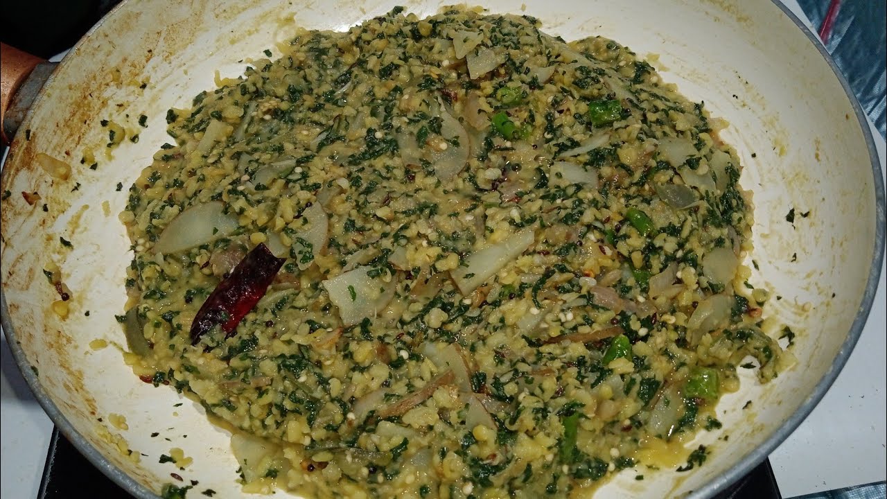 Bitter Gourd Leaves Curry Recipe | Karela Saag Mung Dal Curry Recipe | Good for Diabetes Patient