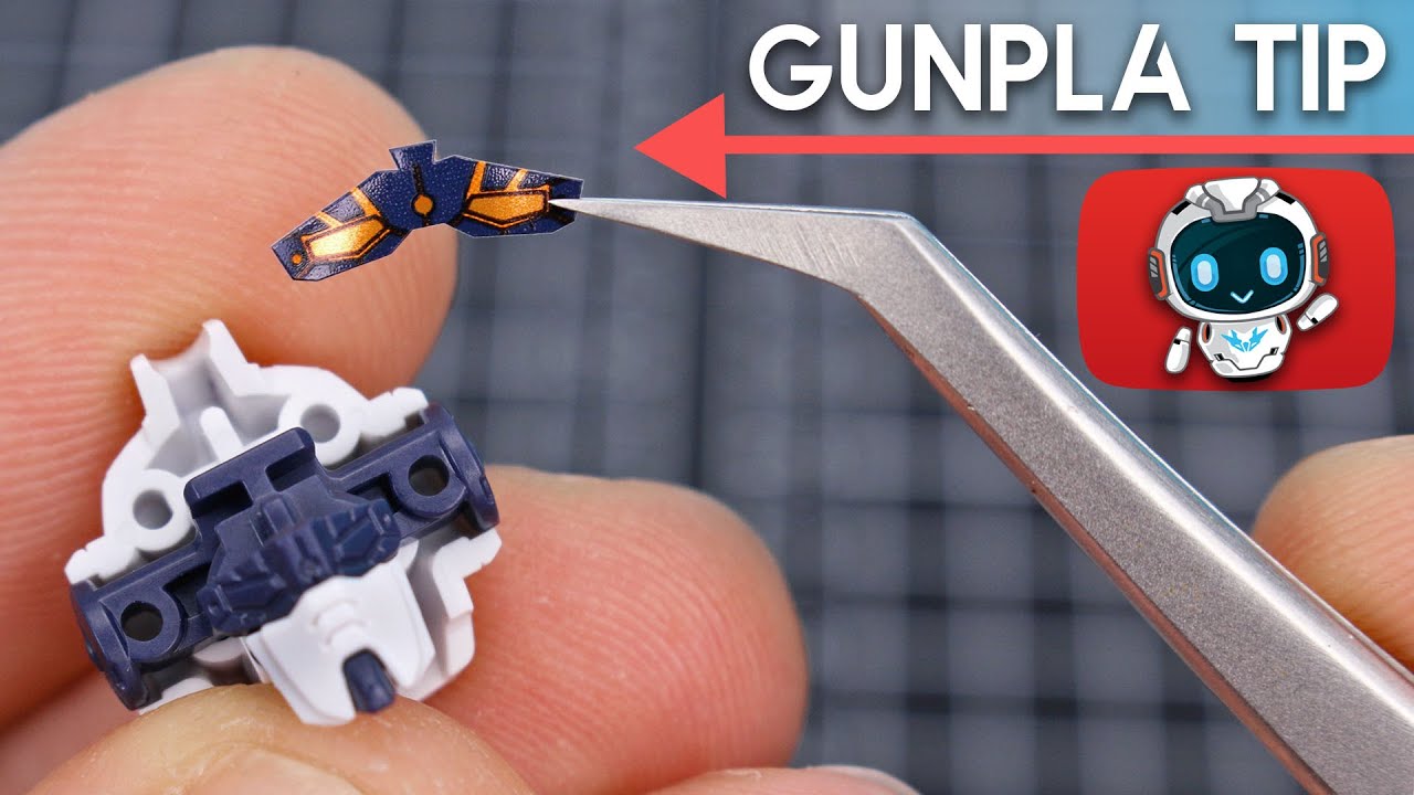 GUNPLA TIP: Фольгированные наклейки