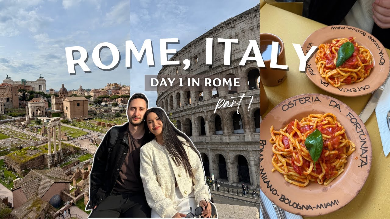 Vlog de Rome 🇮🇹 | Visite du Colis&eacute;e et de la Rome antique | Pt. 1