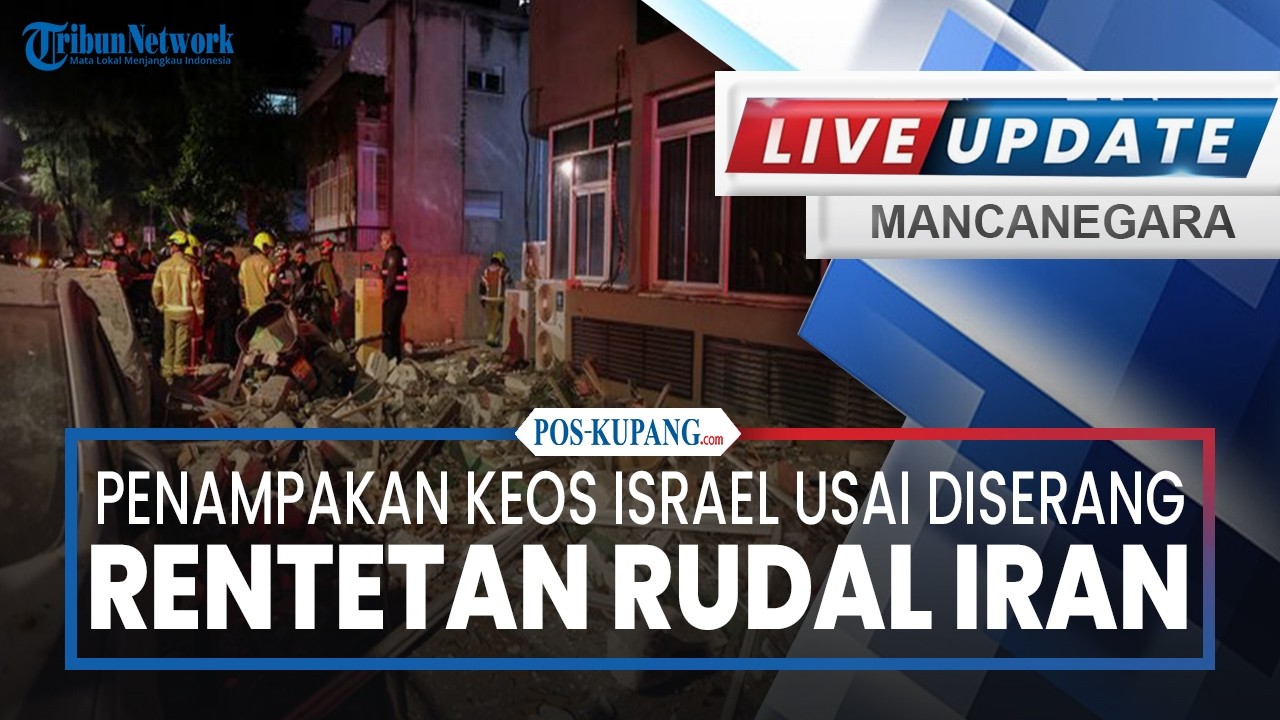 🔴Penampakan Keos Israel Usai Diserang Rentetan Rudal Iran, Mobil Terbakar Puing Bangunan Berserakan