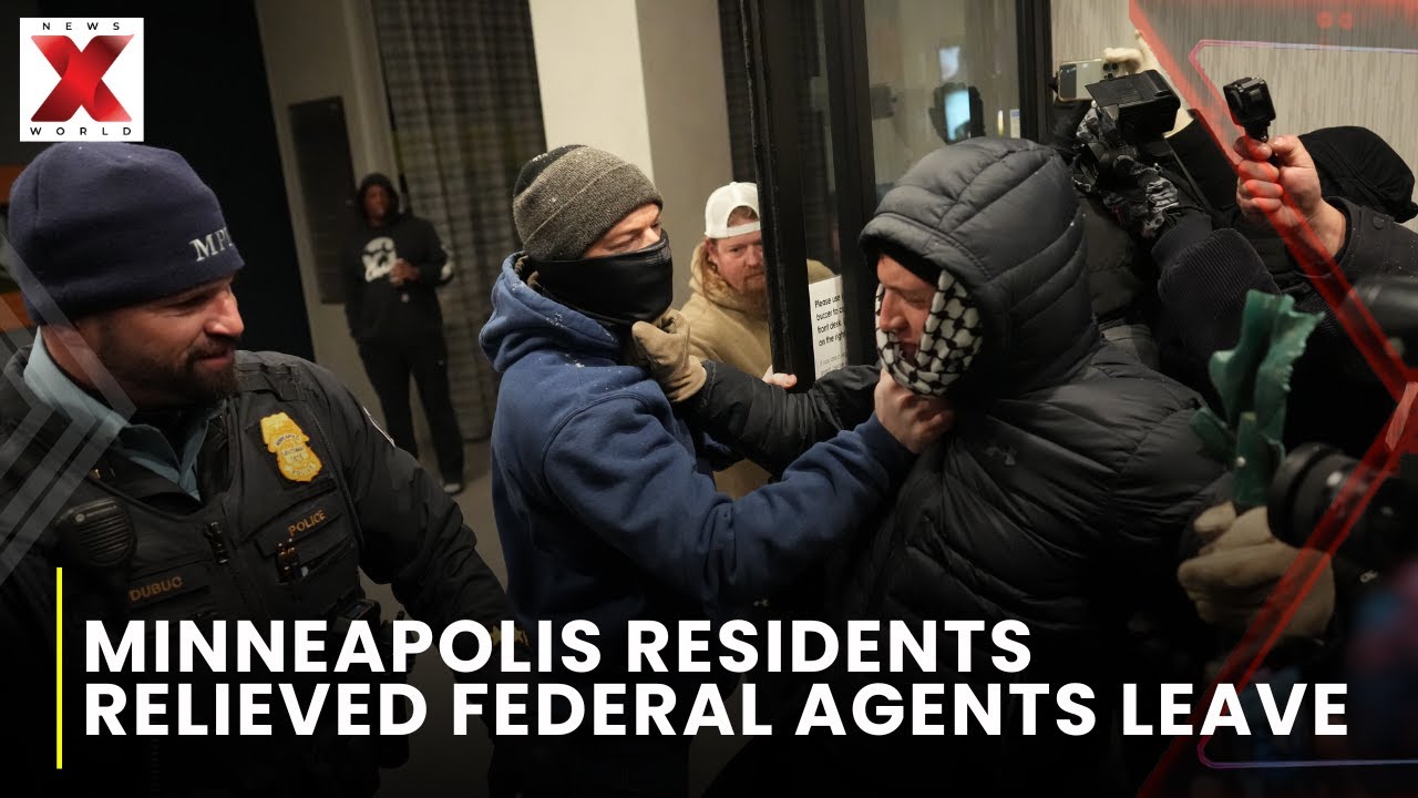 Minneapolis protests celebrate federal agents beginning withdrawal | NewsX World