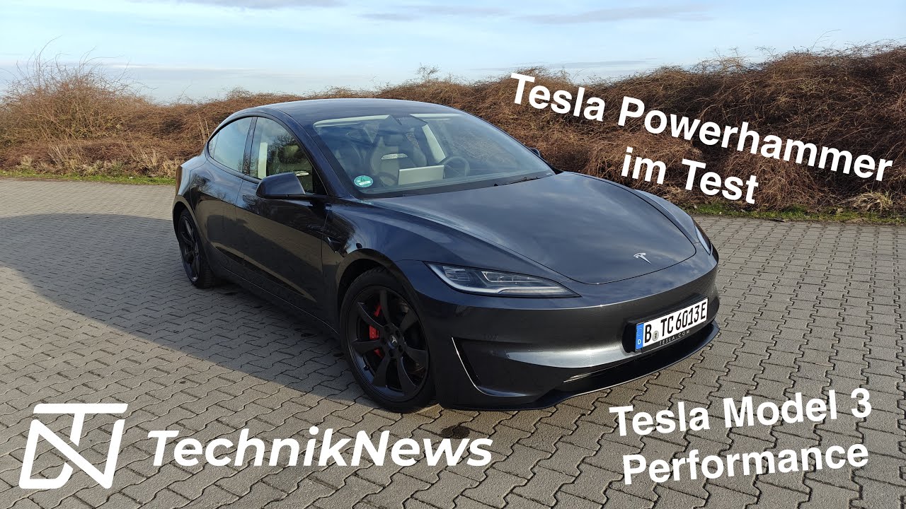 Tesla Model 3 Performance Facelift im Test: ANSAGE an die Konkurrenz! | TechnikNews Review