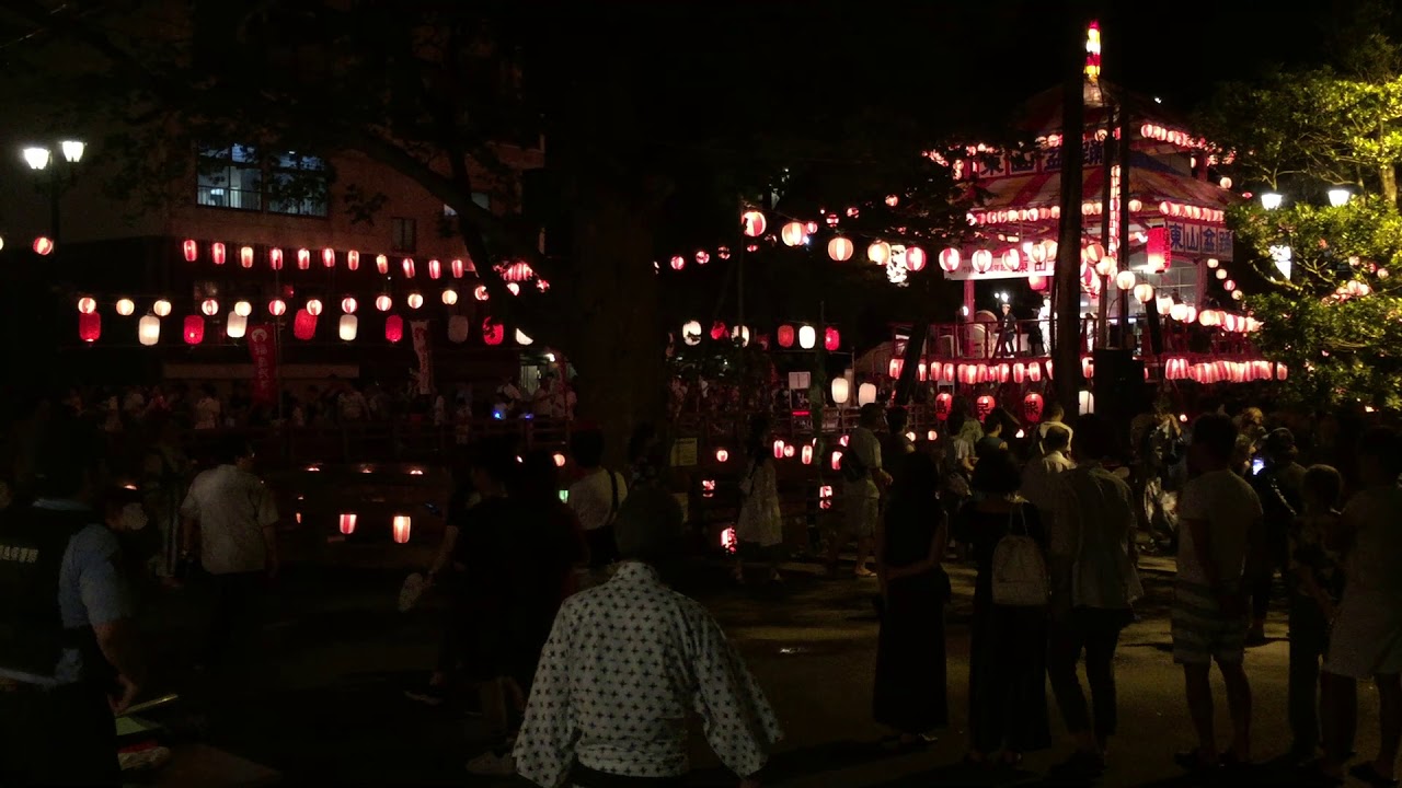 2019年08月13日　会津東山温泉　盆踊り