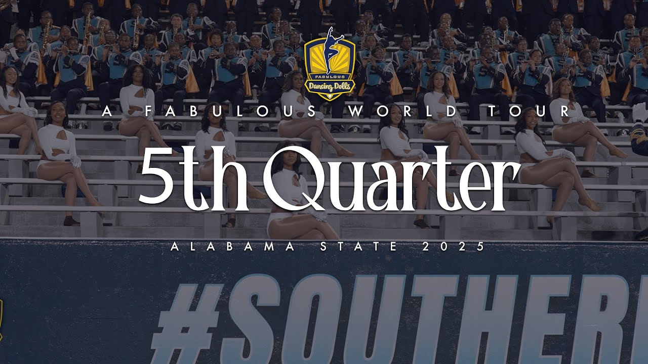 5th Quarter | Southern University Fabulous Dancing Dolls | Alabama State 2025