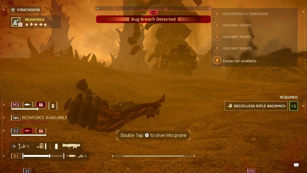 Helldivers 2 Hive World Gameplay (Omicron)