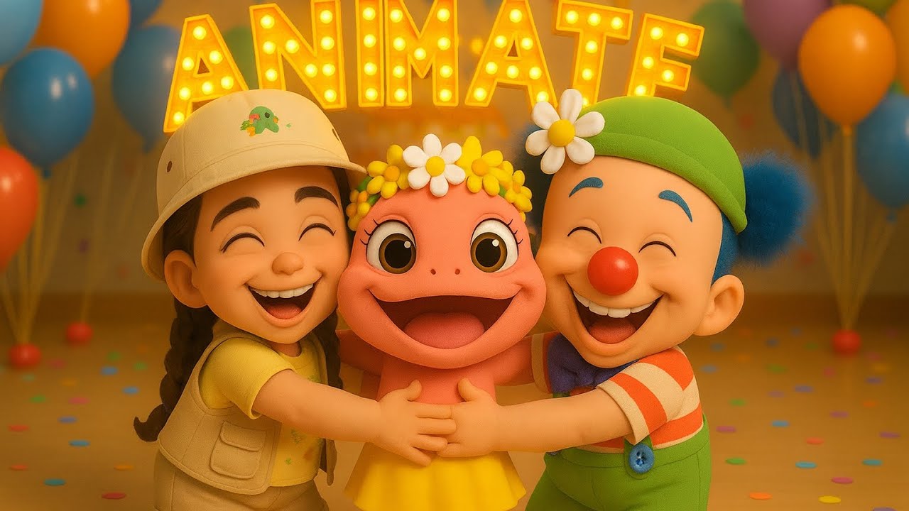 ANIMATE | CANCIONES INFANTILES PARA BAILAR | CANCIONES PARA NIÑOS | VIDEOS PARA NIÑOS
