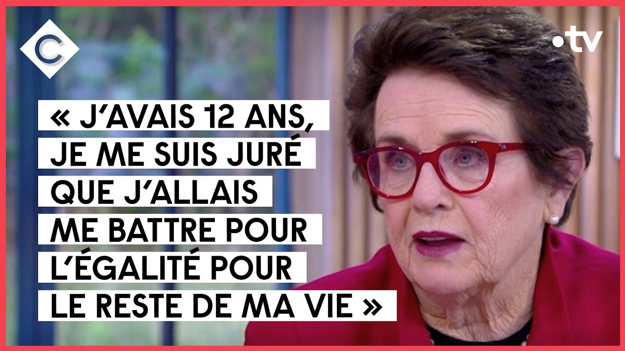 Billie Jean King et la lutte pour l'égalité - C à vous - 31/05/2022