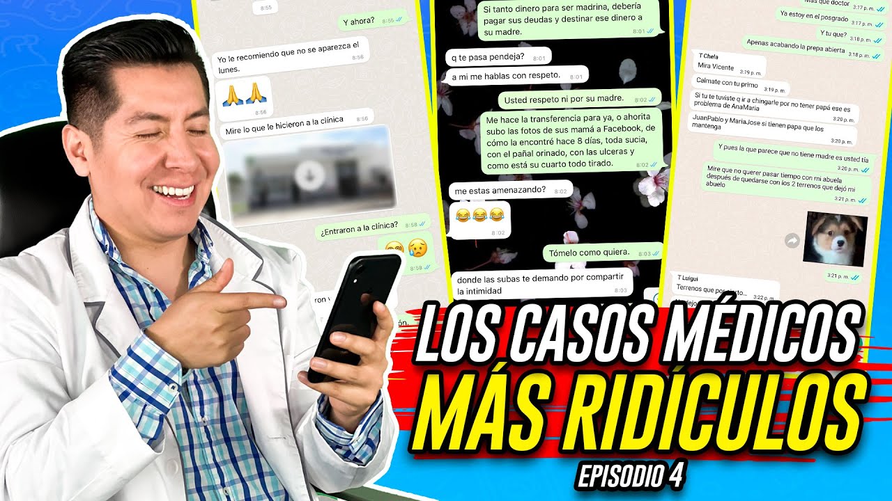 LOS CASOS MÉDICOS MAS RIDICULOS | EPISODIO 4 | #CHISMEdicina