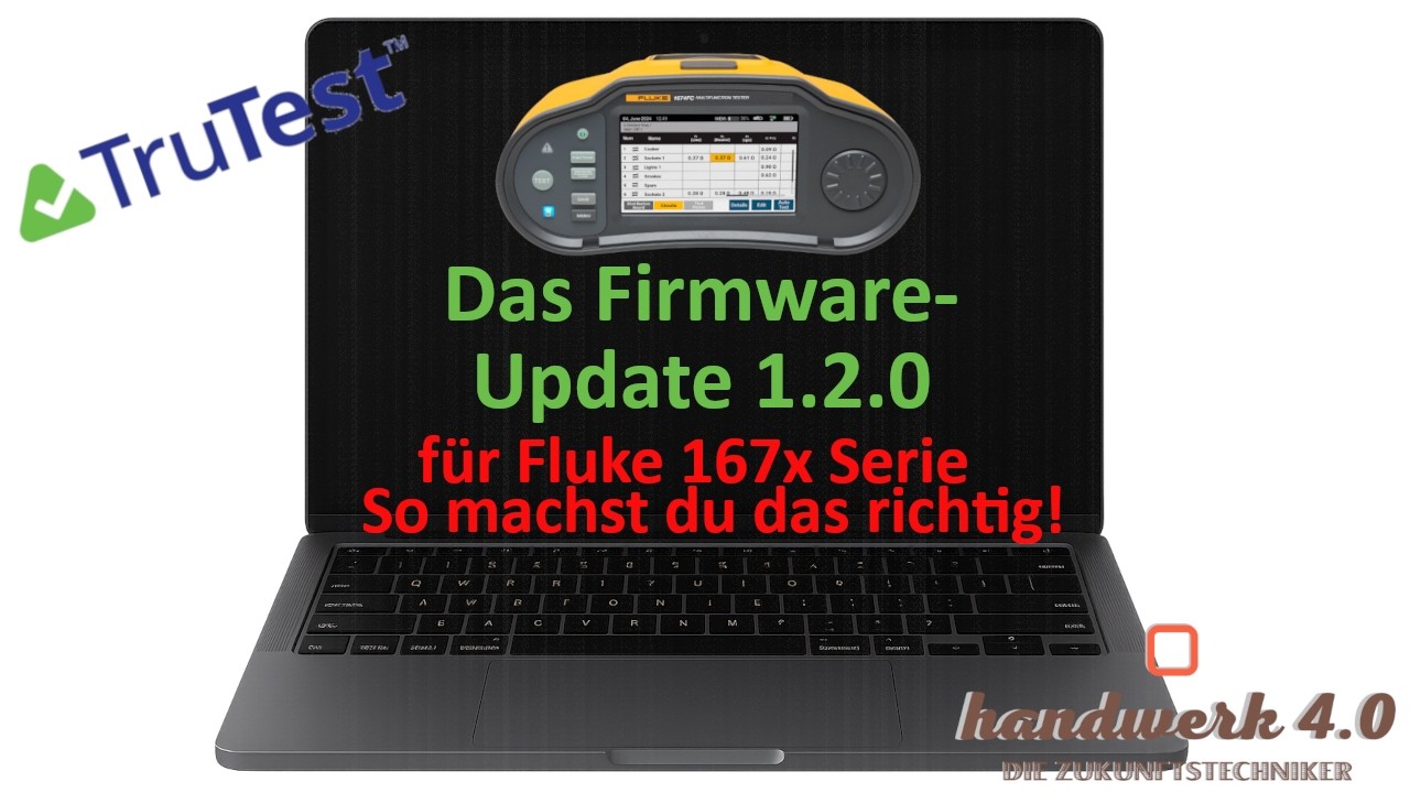 Firmware Update 1.2.0 für das Fluke 1674 FC – What’s new? 🚀🧑🏻‍💻