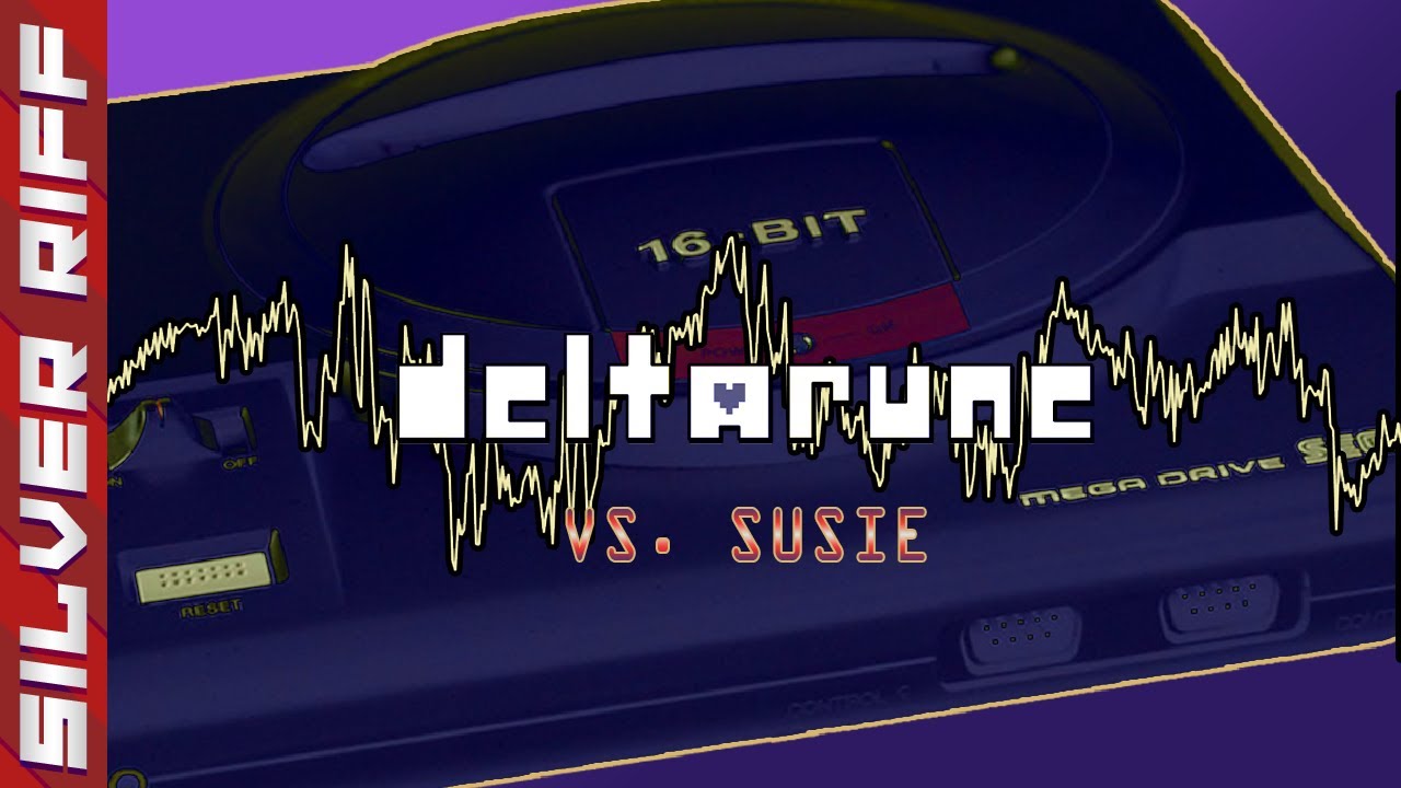 deltarune - Vs. Susie [Genesis/Mega Drive Cover]