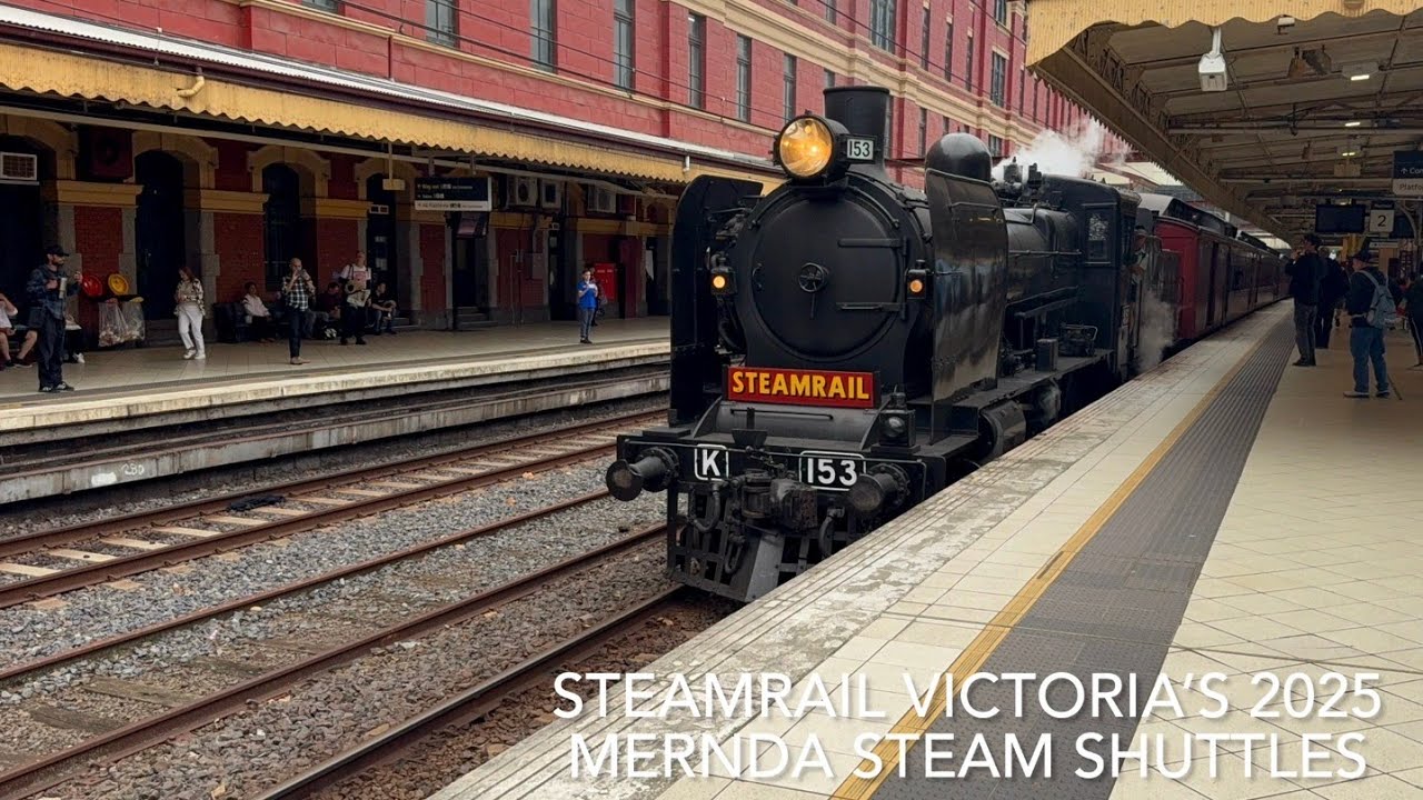 Steamrail Victoria’s 2025 Mernda Steam Shuttles