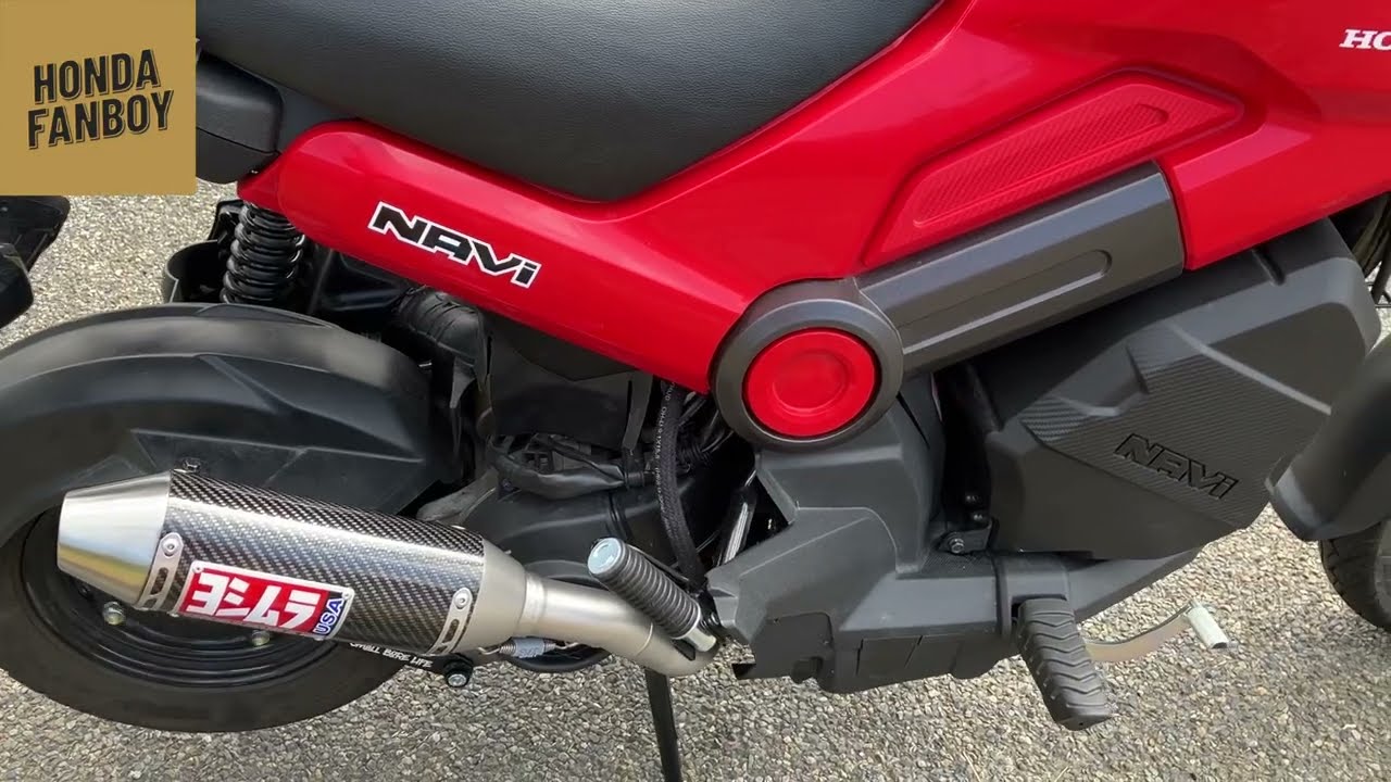 Установка выхлопной системы Honda Navi Yoshimura + проверка звука — стоит ли оно того?