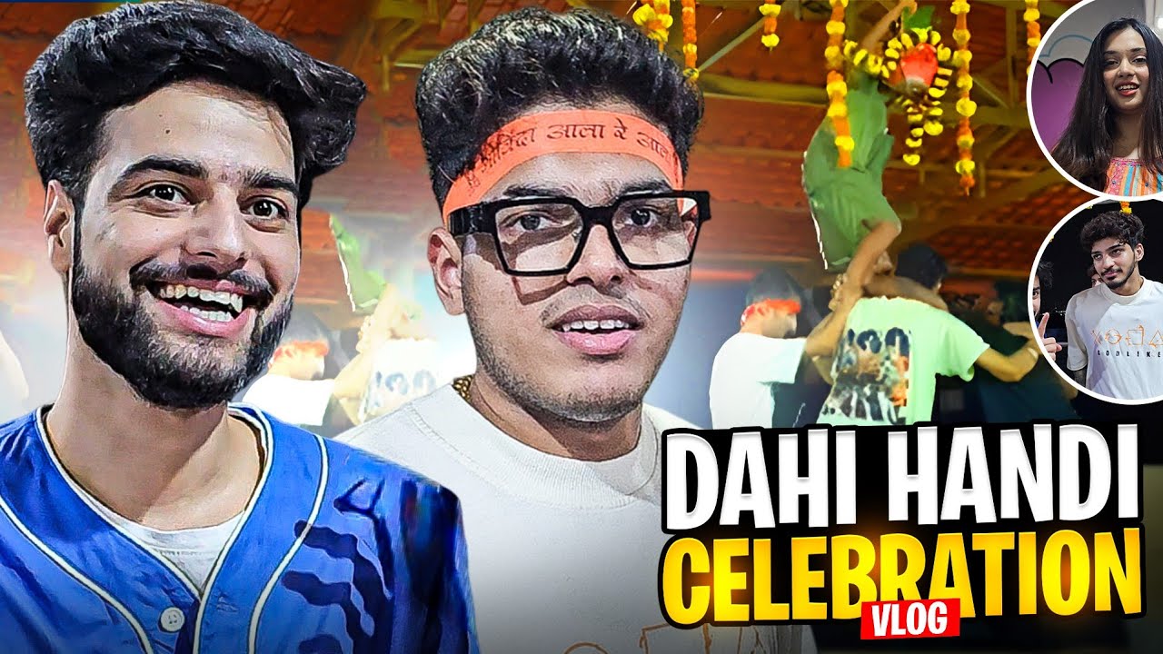 Godlike Dahi Handi Celebration that Will BLOW YOUR MIND@JONATHAN GAMING