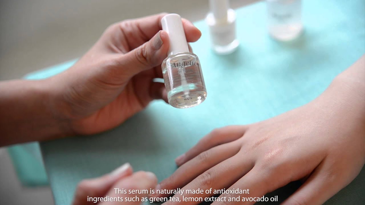 Angelic White Nail Mask - English Version