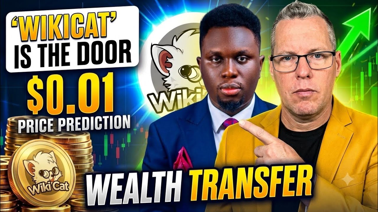 WIKICAT IS THE DOOR TO THE WEALTH TRANSFER? I SAW $ 0.01, ITS HAS ARRIVED 