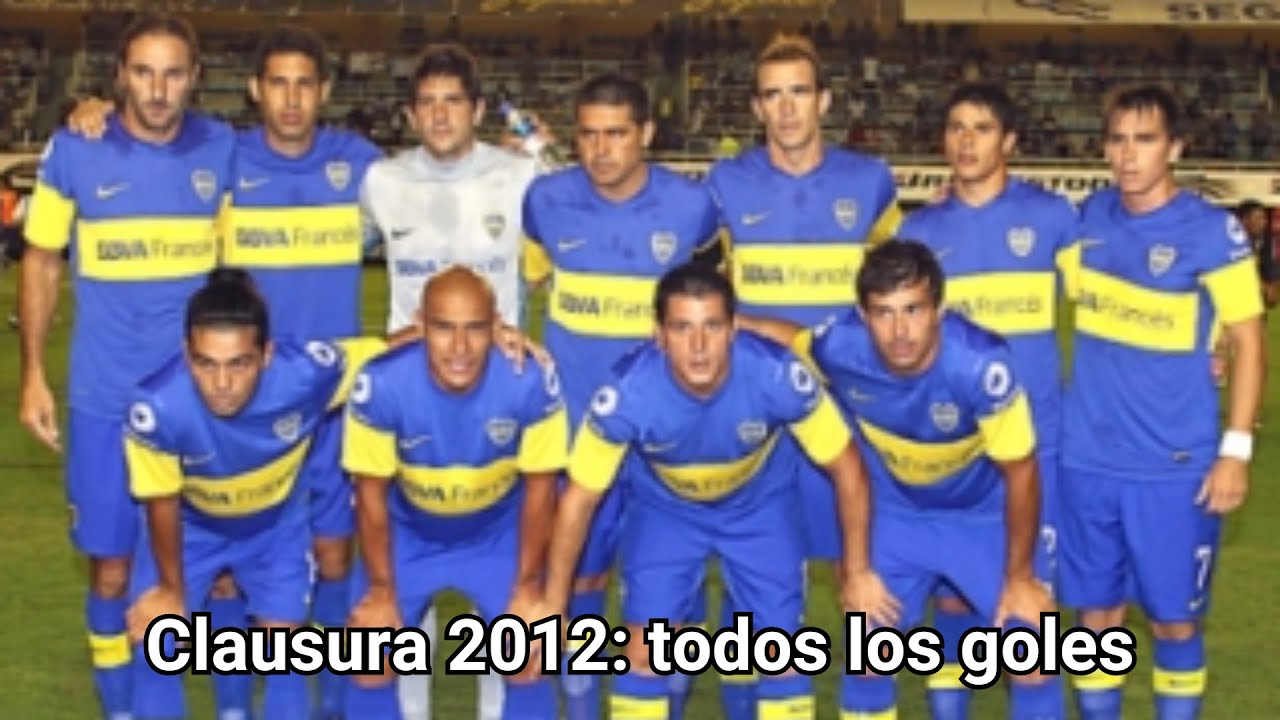 Todos los goles de Boca en el Torneo Clausura 2012