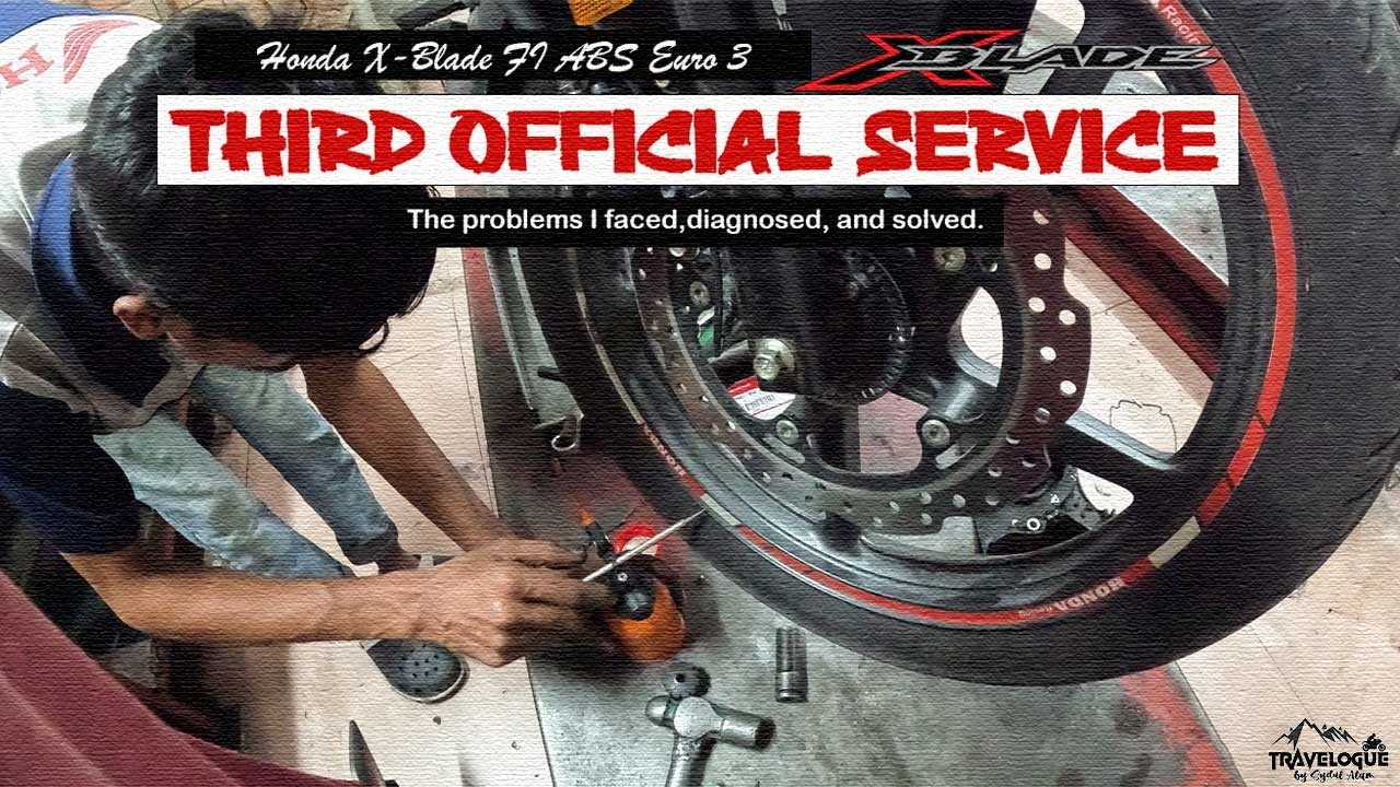 Honda X Blade FI ABS -3rd Official Service - Problems & Solutions | Travelogue By Sydul Alam