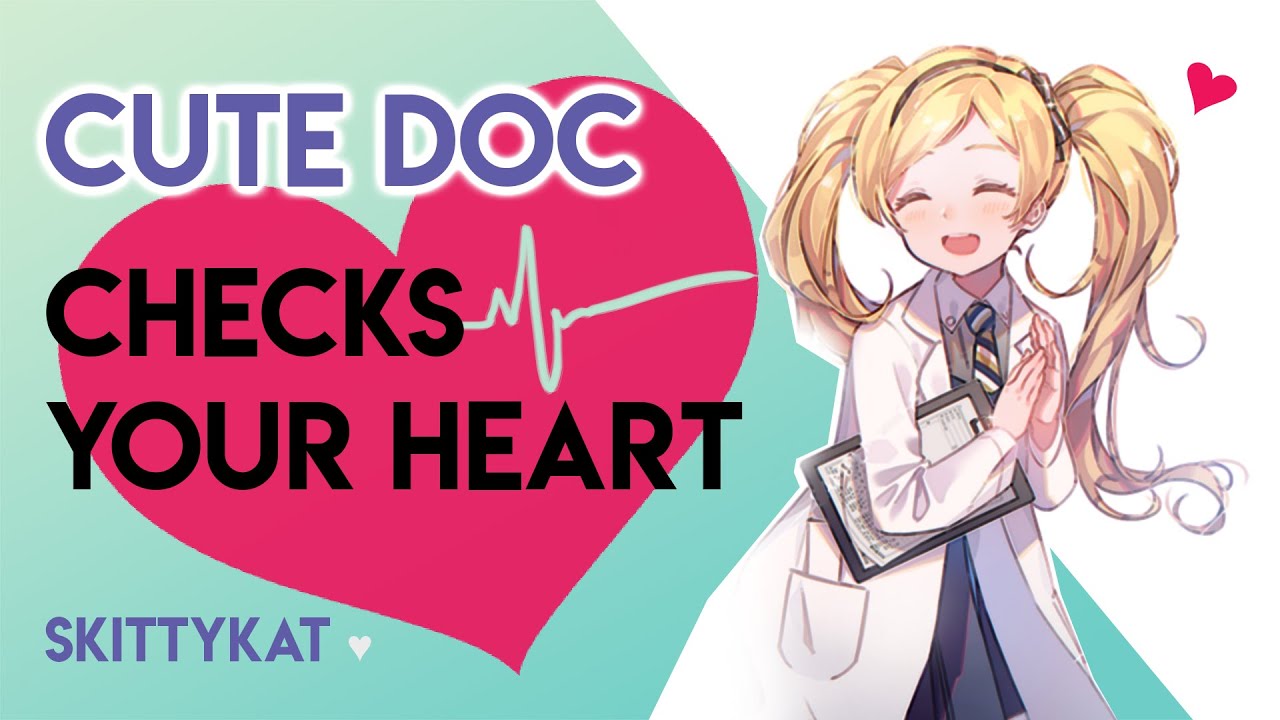 ASMR || Heart sounds & Checkup from your Sweet Distractible Doctor 🩺