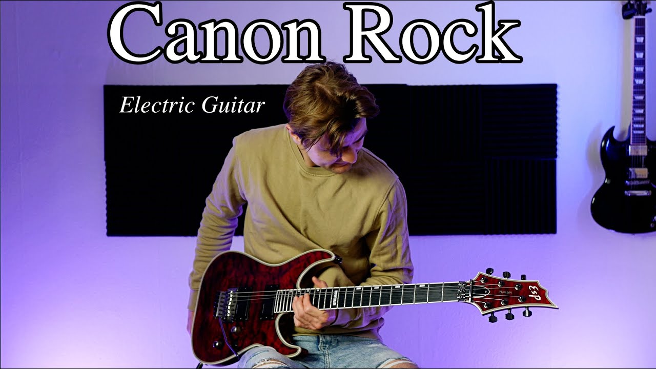 Canon Rock - Electric Guitar Cover | JensJulius Tejlgaard