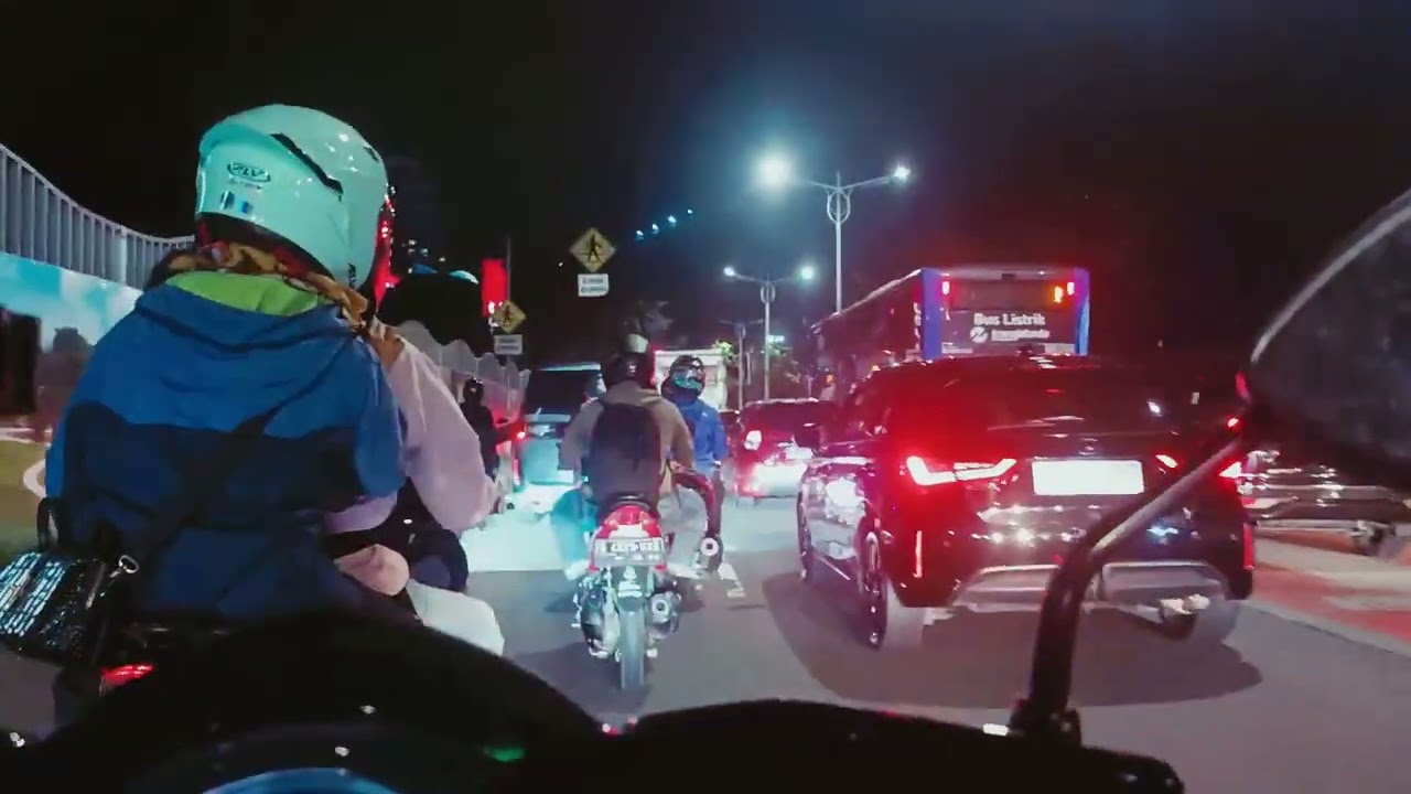 10 januari 2026 malam dari taman mayestik ke cirendeu via gancit, pim, dan lebak bulus