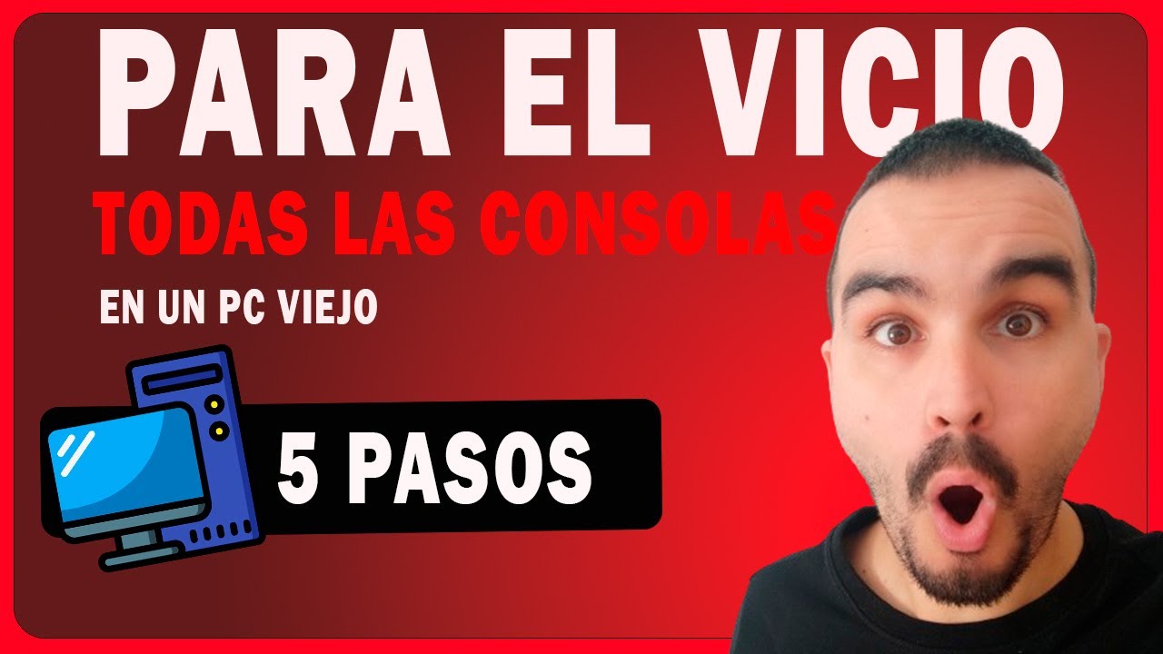 💊 TE ENSEÑO EN SOLO 5 PASOS a convertir un PC en una videoconsola 💯 Incluso un PC muy viejo 💥