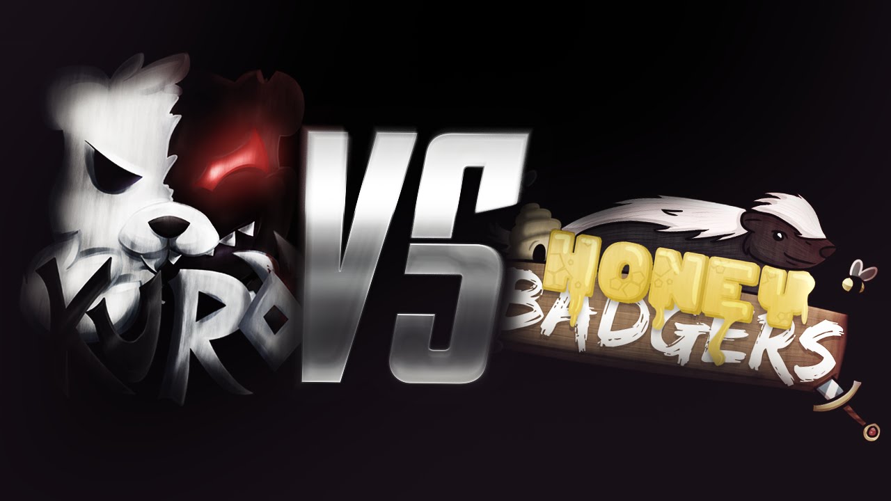Team Honeybadgers vs Team Kuro (Badlion Build UHC Scrim 1)