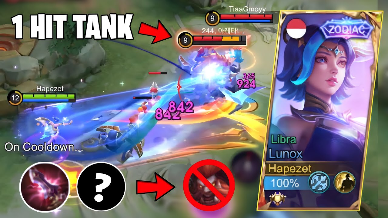 Build Lunox Tersakit 2024 Buat Burst Tank | Mobile Legends