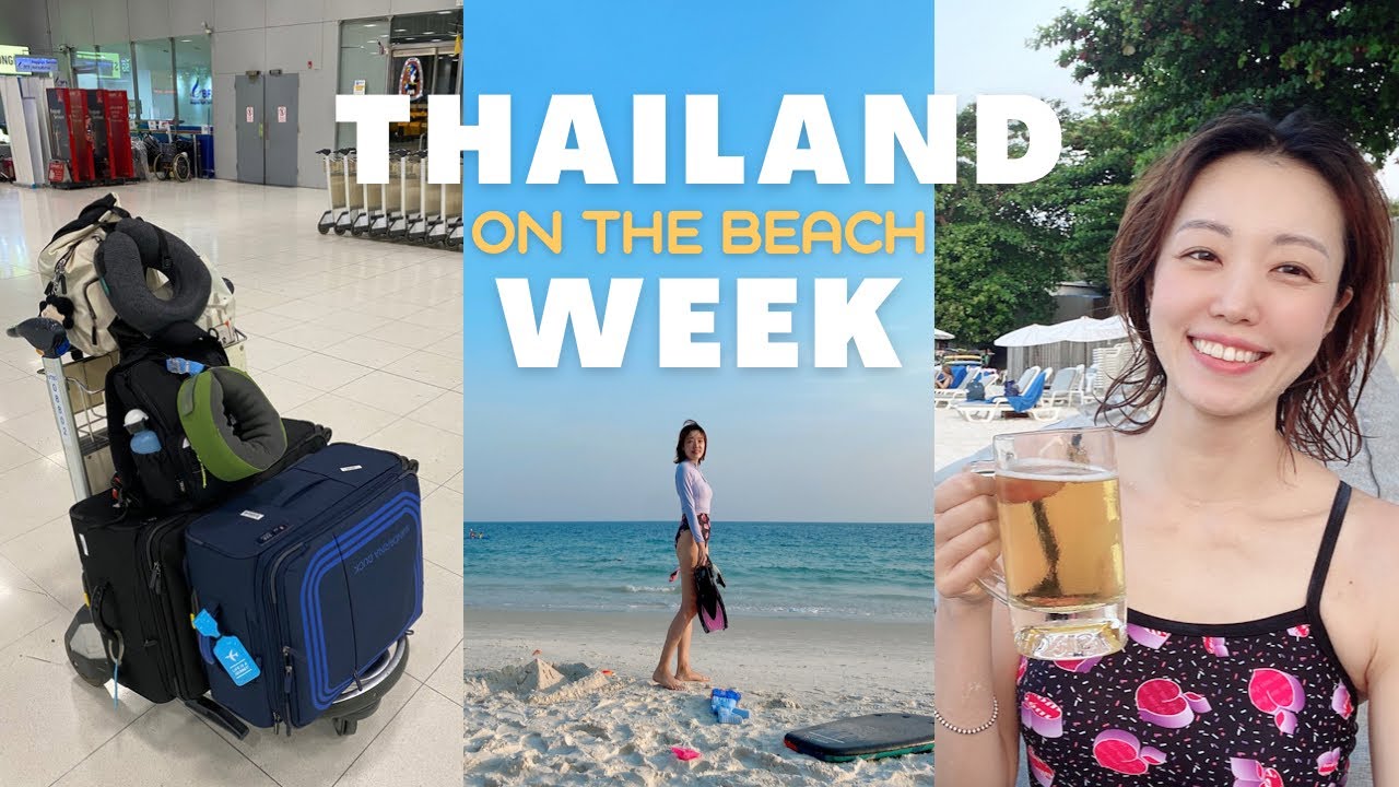 1🇹🇭보부상의 짐싸기👜대마초가 왜 나와?🌿물속성 어린이와 여름인간🏄🏻‍♀️천국인가 바다인가 가성비까지 완벽🌴초등맘 오딜 odile VLOG