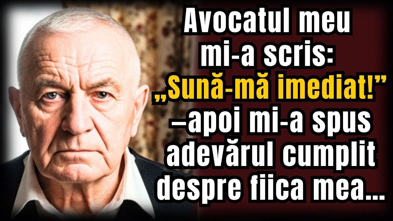 Avocatul meu mi-a scris: „Sună-mă imediat!” — apoi mi-a spus adevărul cumplit despre fiica mea…