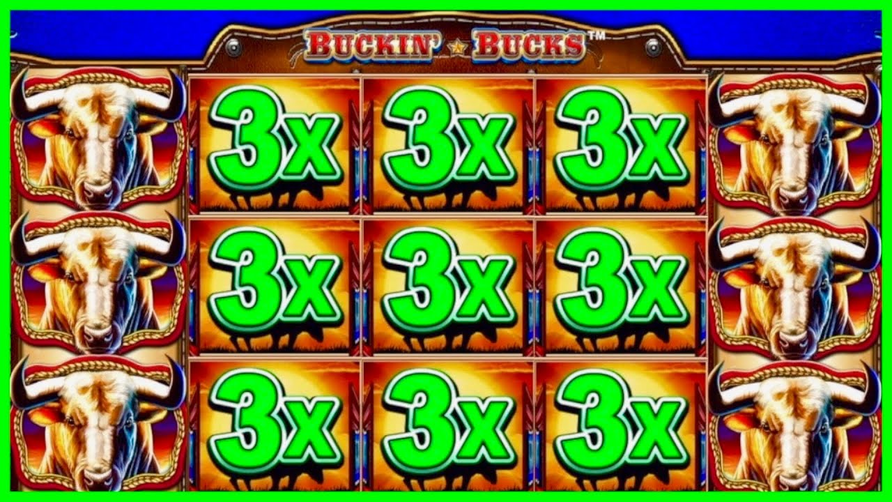 ★★JACKPOT HANDPAY★★$450 BETS★★BUCKIN BUCKS HIGH LIMIT SLOT MACHINE BUENO DINERO MUSEUM SLOTS KONAMI