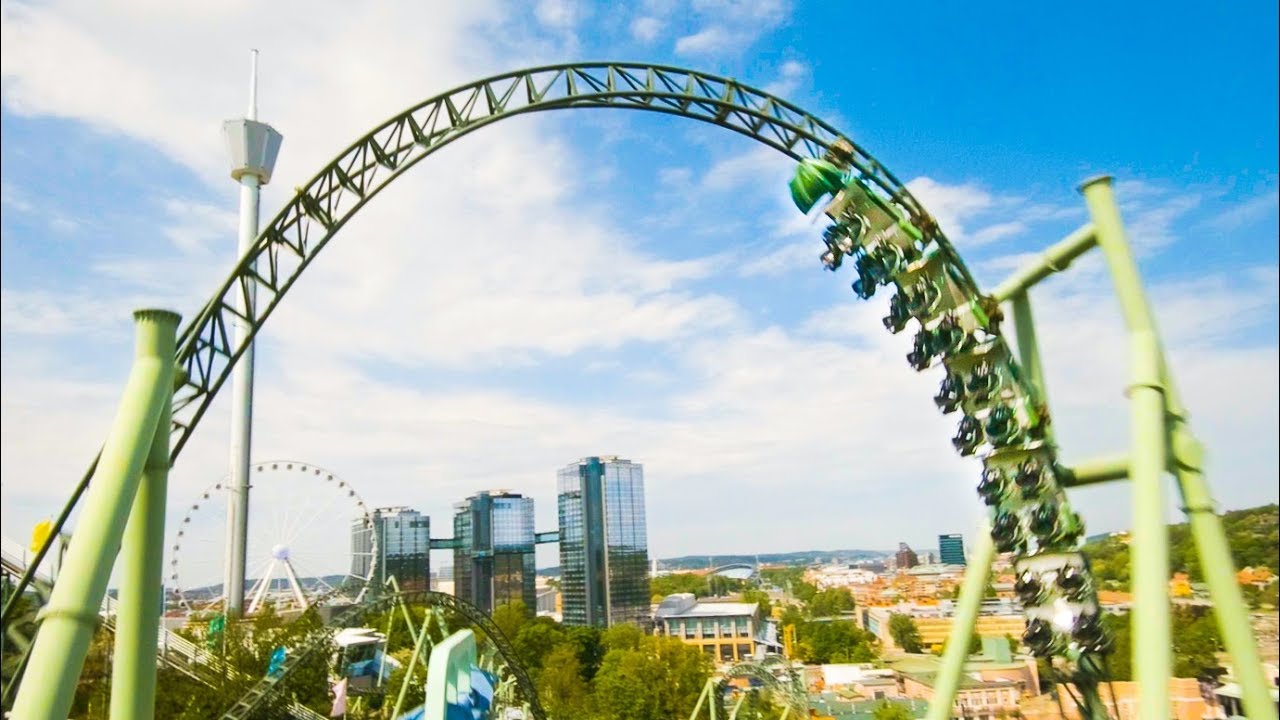 RACING DRONE VS ROLLERCOASTER HELIX! A different POV