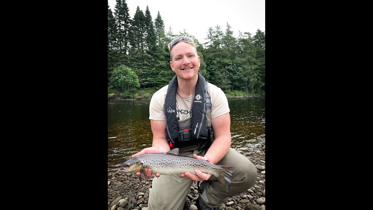 Salmon Fishing on the River Tay in Scotland