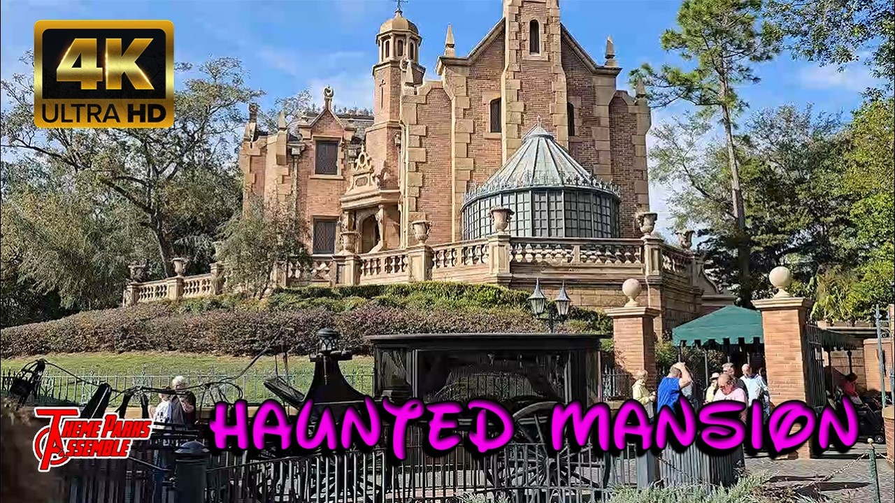 Haunted Mansion 2025   Magic Kingdom Ride at Walt Disney World 4K60 POV