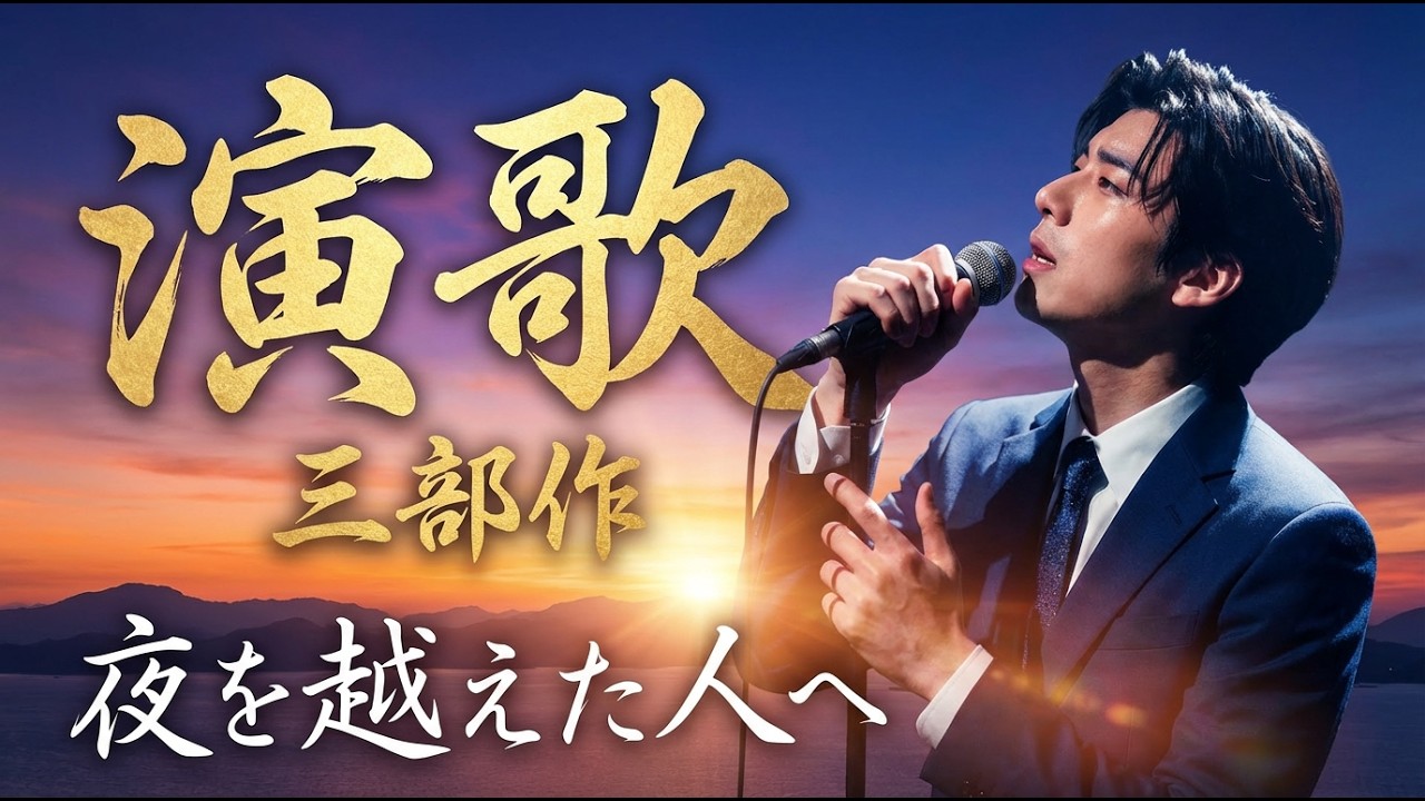 【演歌】誰にも言えない夜から、夜明けへ｜孤独を生きた大人の歌 三部作