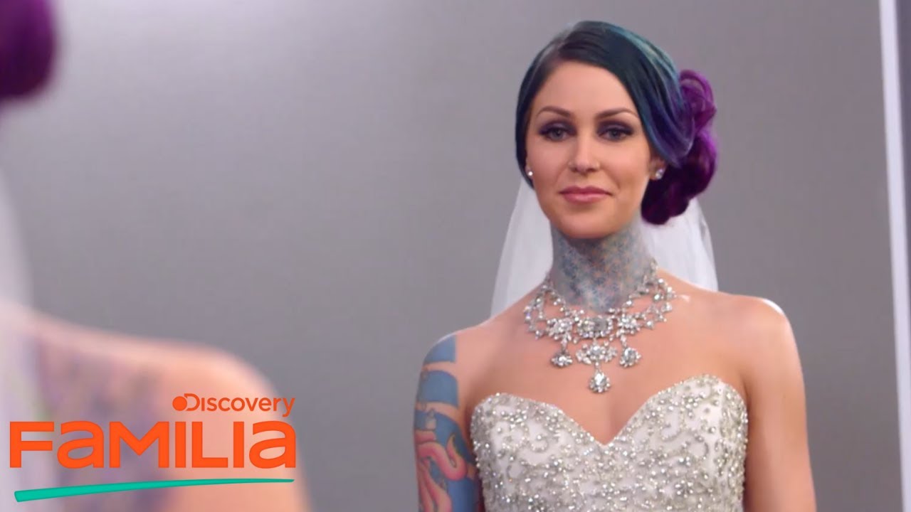 La opción de vestido elegido junto con el cambio de imagen para la boda | Novias en Apuros