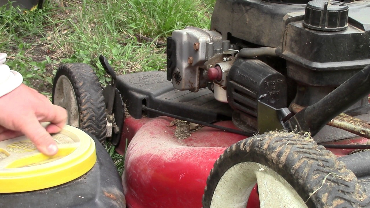 HOW TO repair a Pull Cord on a Tecumseh Lawnmower