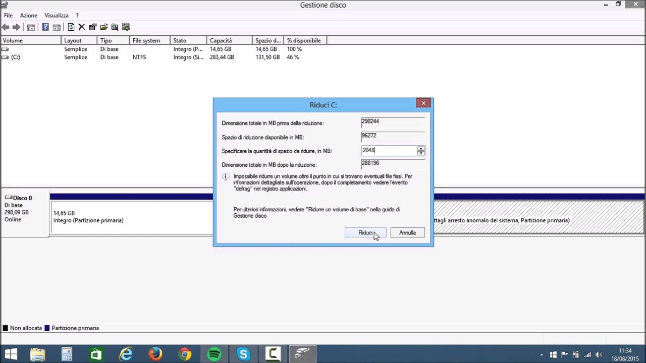 TUTORIAL partizionare e unire hard disk!