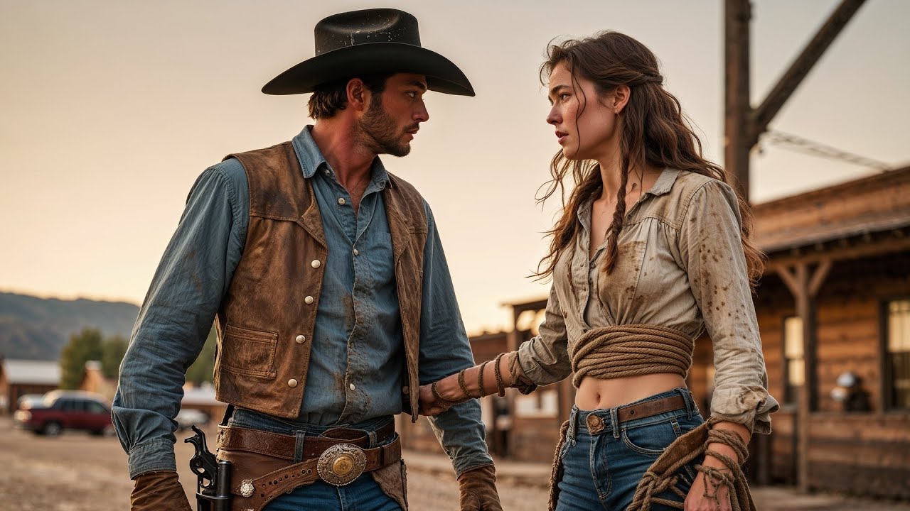 They Tried to Sell Her Like Livestock, The Cowboy Rode In and Said “She Belongs Only to Herself”