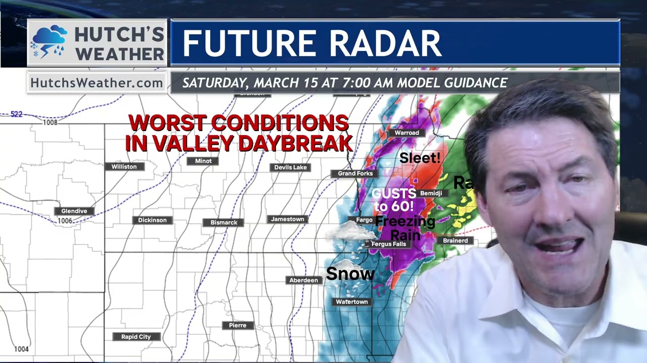⚠SATURDAY Morning Fast Forecast Fact